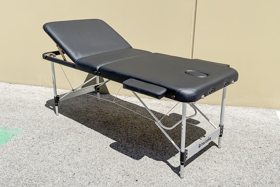 3-Zonen Massageliege Tectake, klappbar